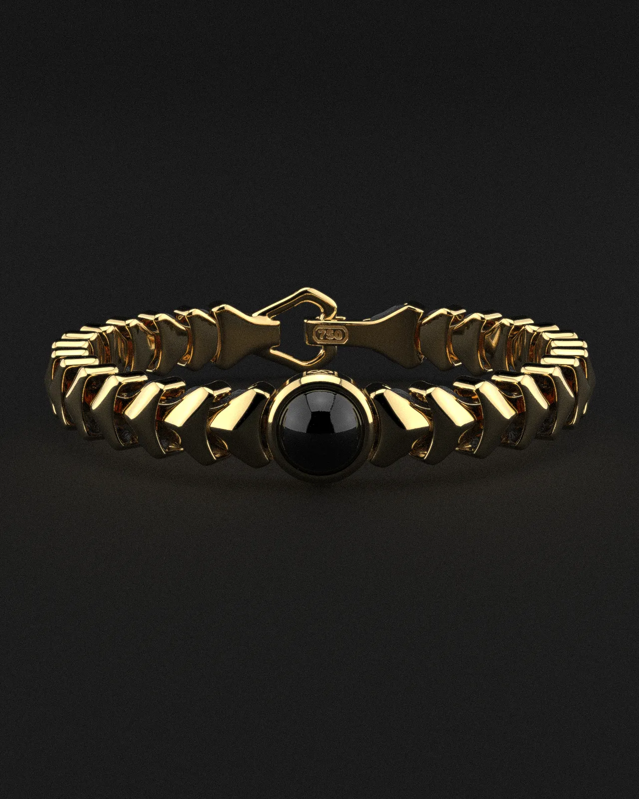 18k Solid Gold Bracelet | Kudos