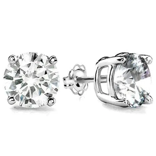 2/3 CT DIAMOND 10KT SOLID GOLD EARRINGS STUD