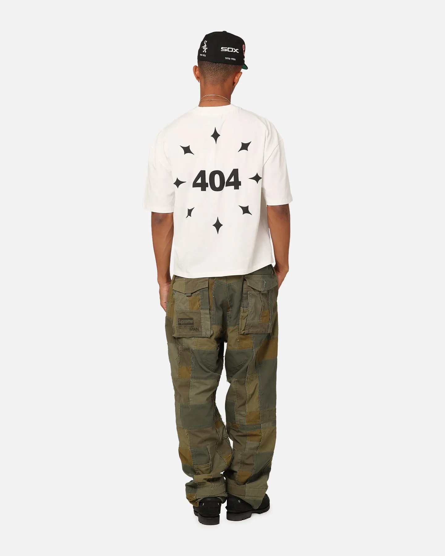 404 Mid Century Art T-Shirt Off White