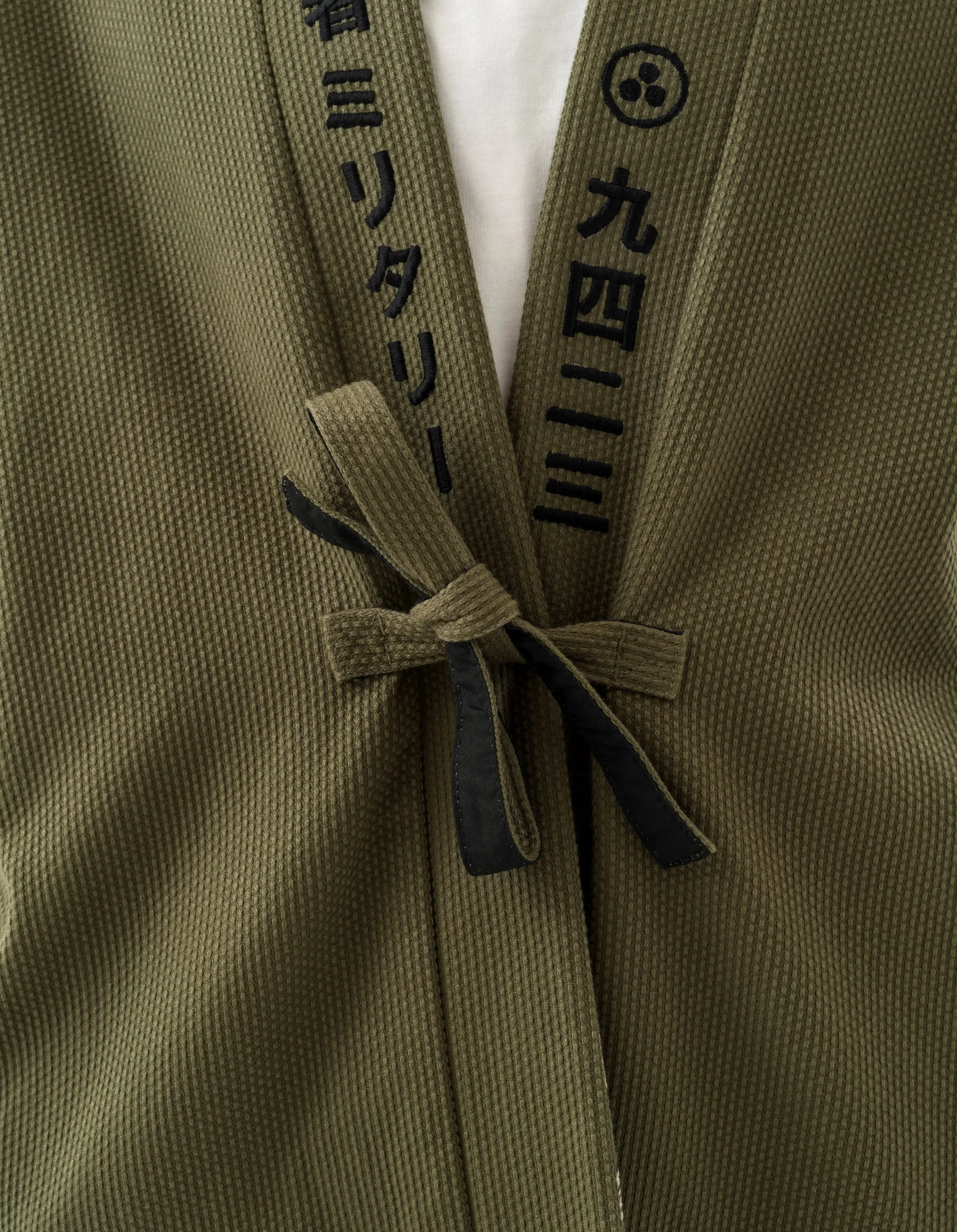 5325 Maharishi Peace Mountain Kimono Olive OG-107F