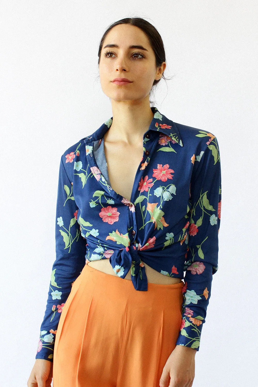 70s Garden Button Down XS/S