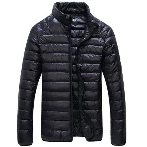 90% White Duck Down Jacket 2018 New Ultralight Men Winter Duck Down Coat Outwear Down Parkas Waterproof Overcoat