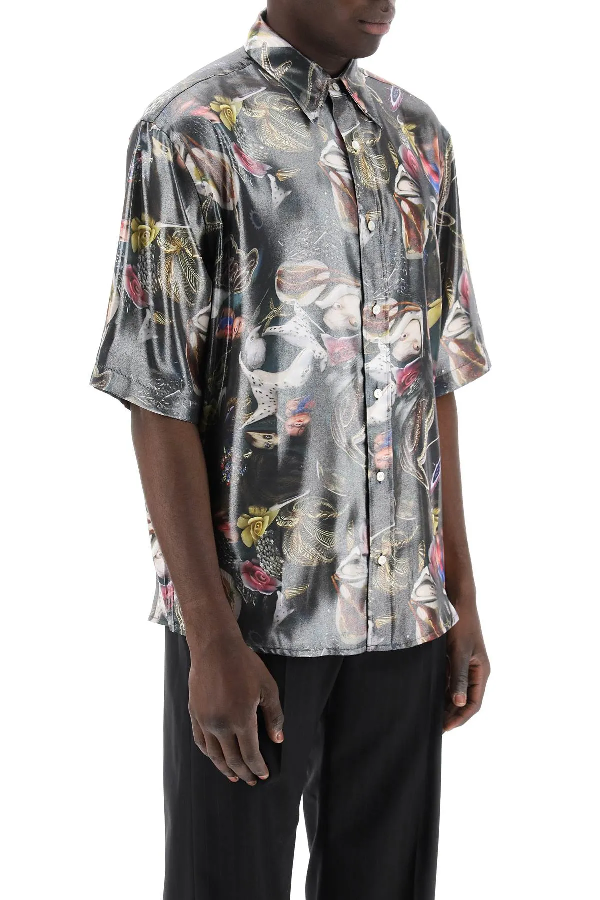 Acne Studios short-sleeved shirt with print for b. sund