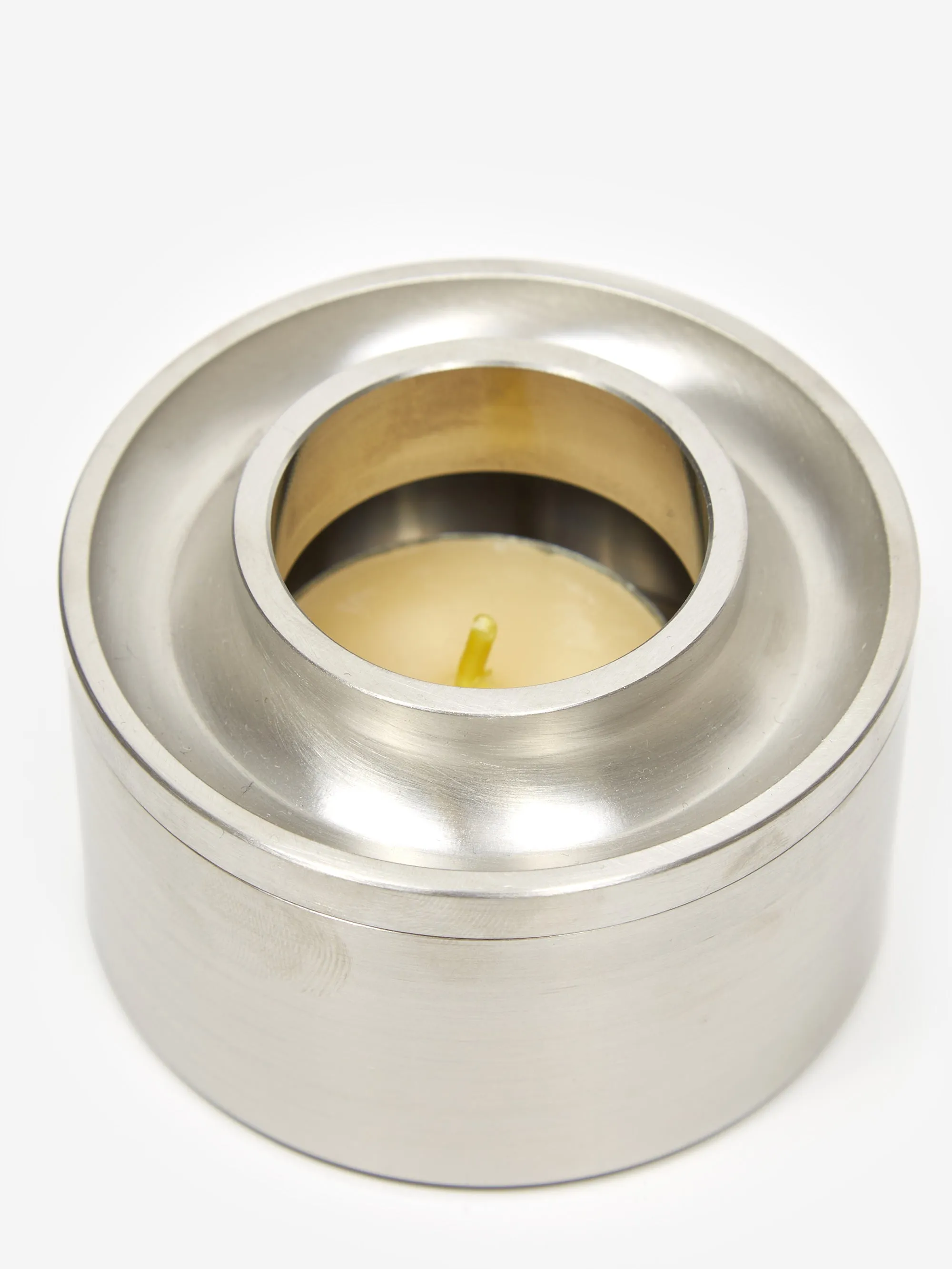 Addition Studio Asteroid Oil Burner - Stainless Steel