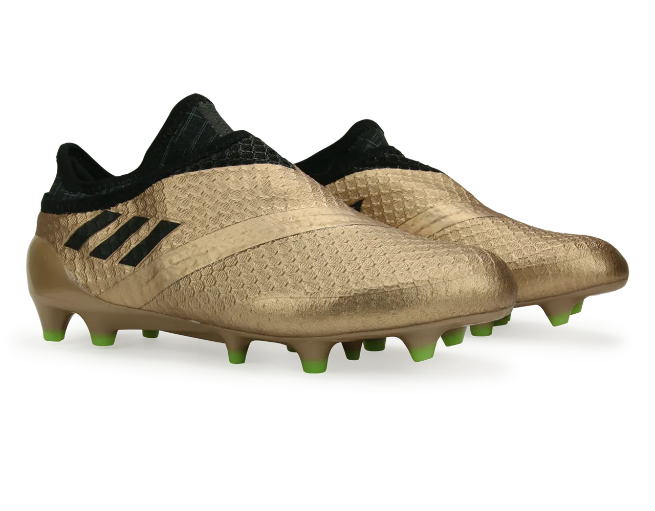 adidas Kids Messi 16  FG Copper Metallic/Core Black/Solar Green