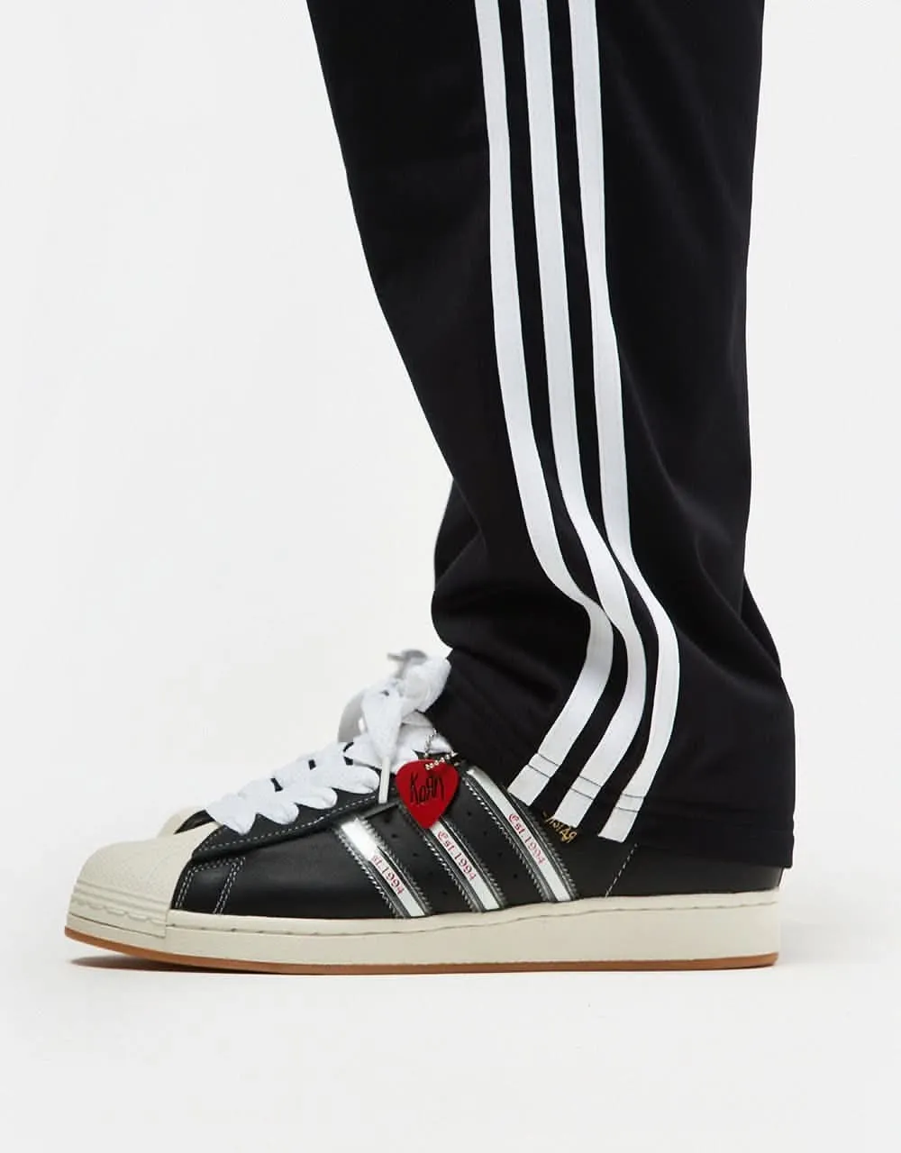 adidas x Korn Track Pant - Black/White