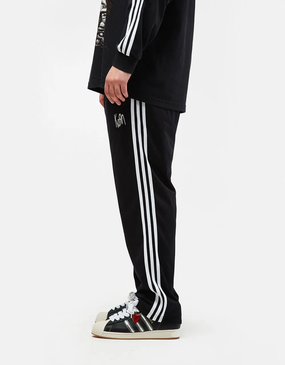 adidas x Korn Track Pant - Black/White