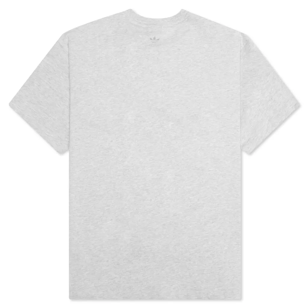 Adidas x Pharrell Williams Basics Shirt - Light Grey Heather