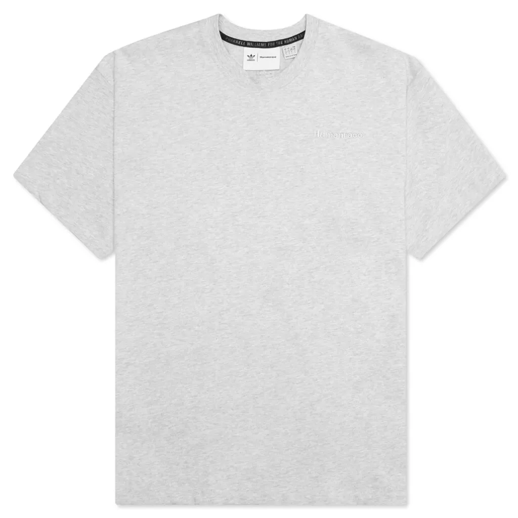 Adidas x Pharrell Williams Basics Shirt - Light Grey Heather