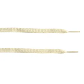 Air Jordan Flat Replacement Laces - Light Cream/Faded White