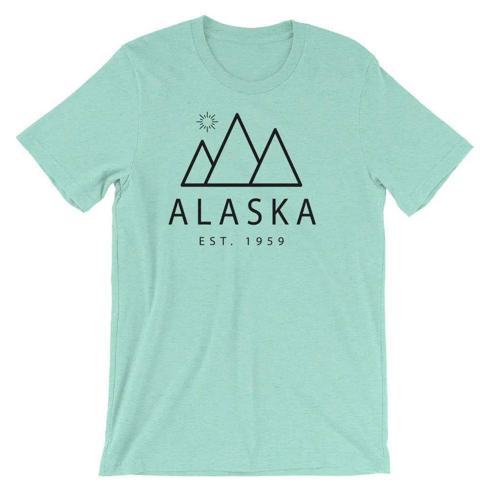 Alaska - Short-Sleeve Unisex T-Shirt - Established