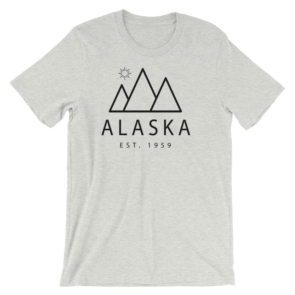 Alaska - Short-Sleeve Unisex T-Shirt - Established