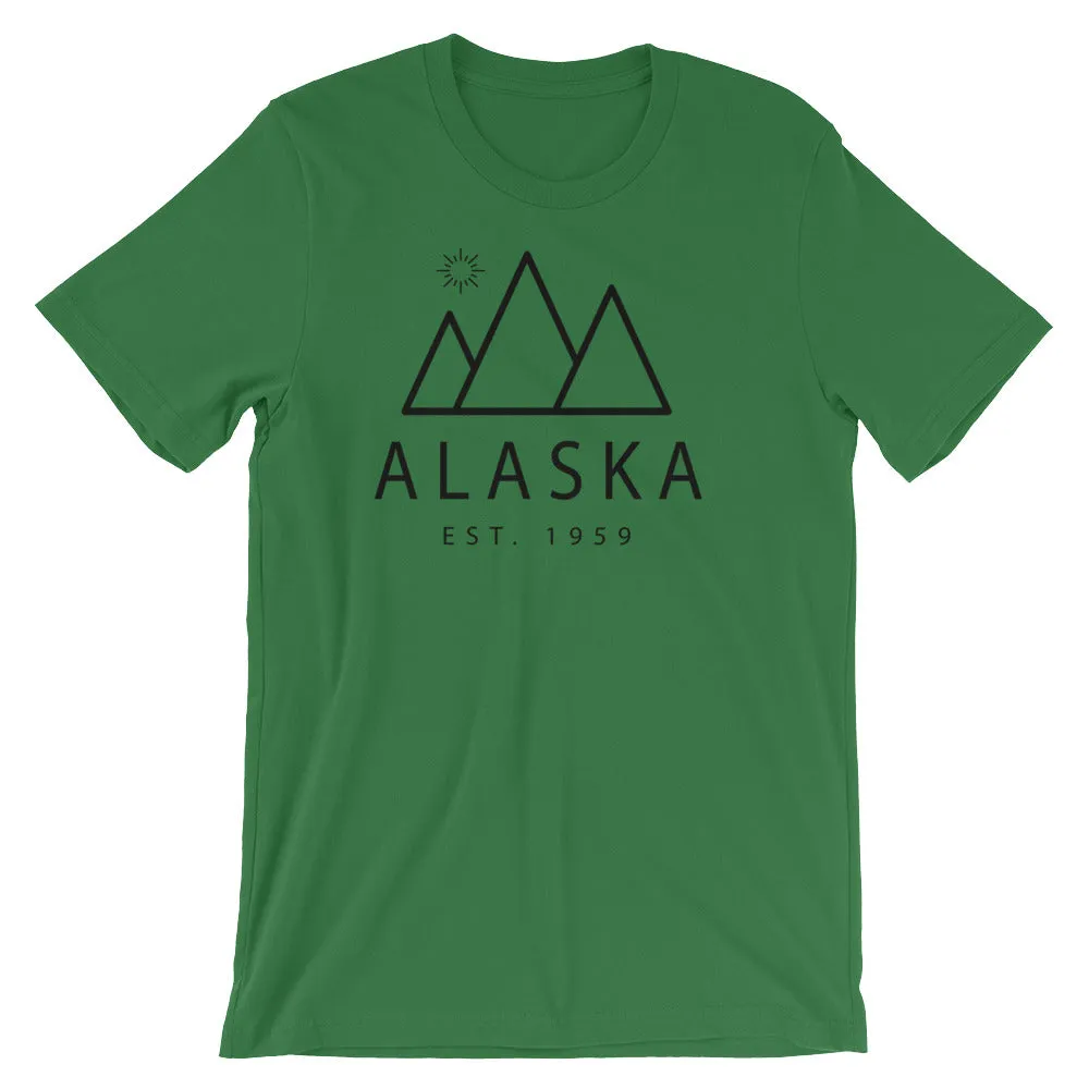 Alaska - Short-Sleeve Unisex T-Shirt - Established