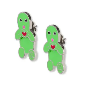 Alien Loves Earring Set (Green)