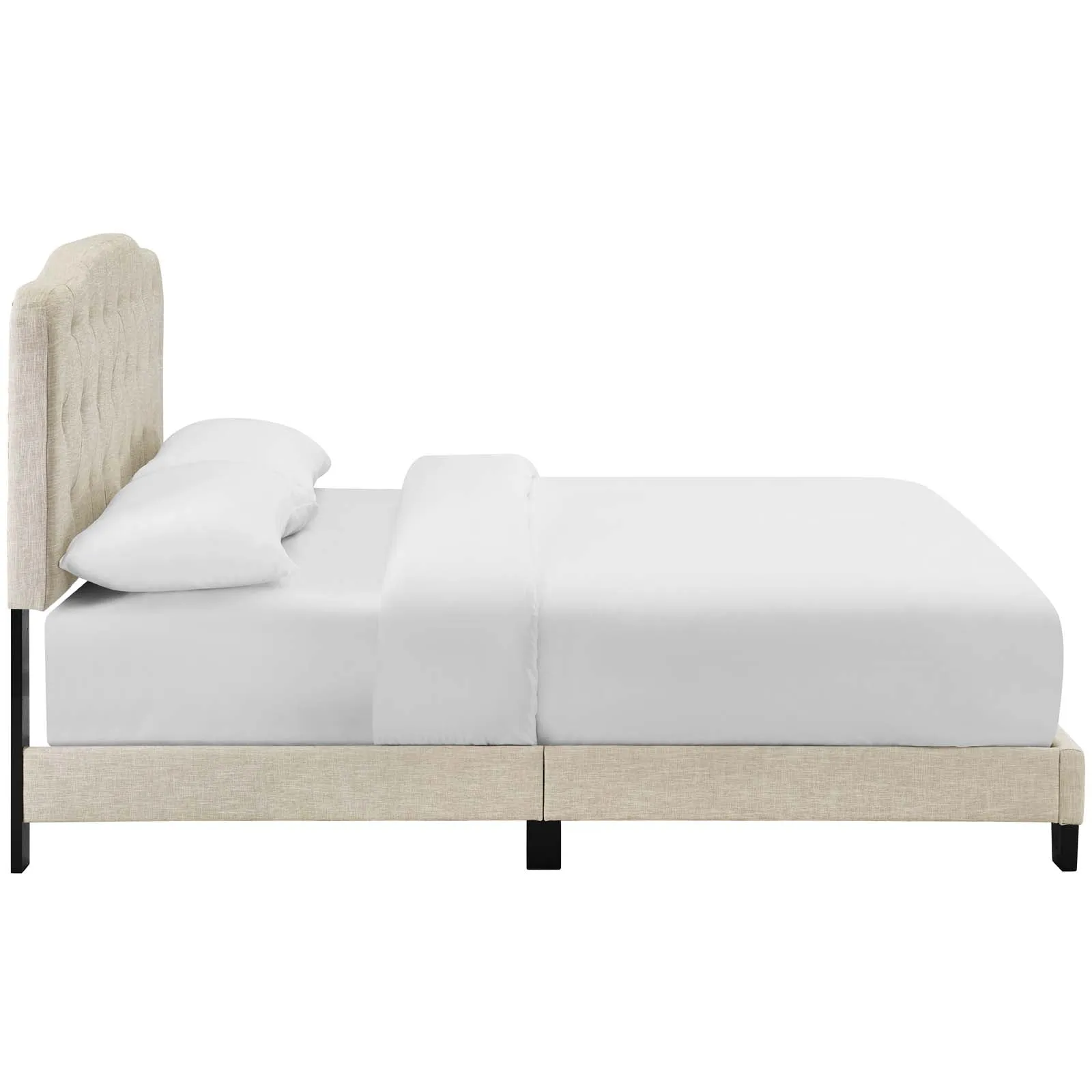 Amelia Upholstered Fabric Bed