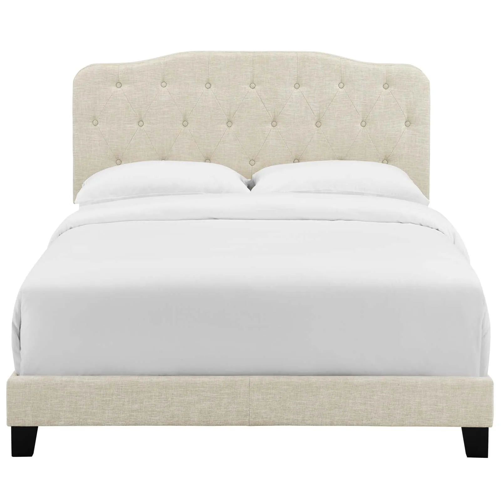 Amelia Upholstered Fabric Bed