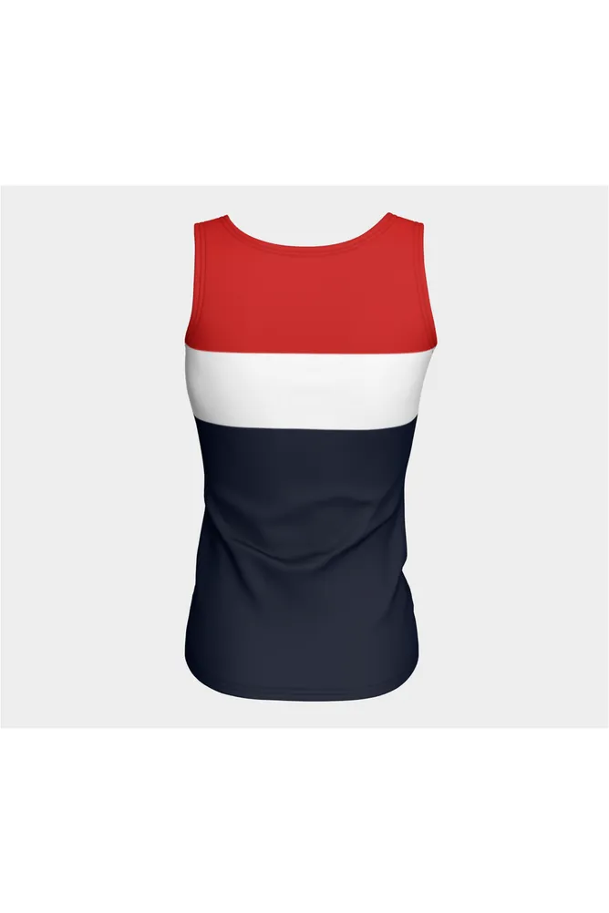 America Fitted Tank Top