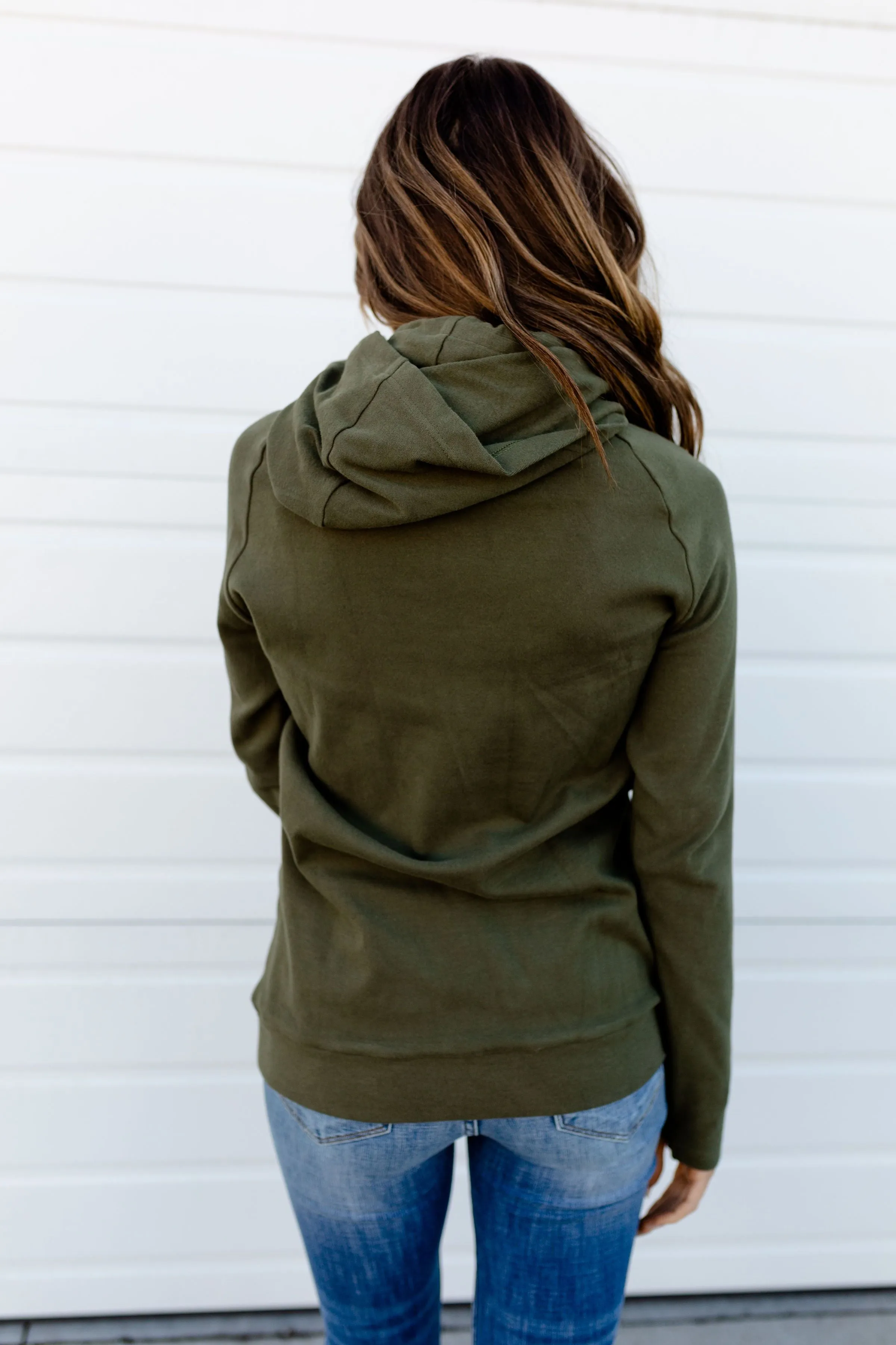 Ampersand Avenue Basic DoubleHood Sweatshirt - Oak