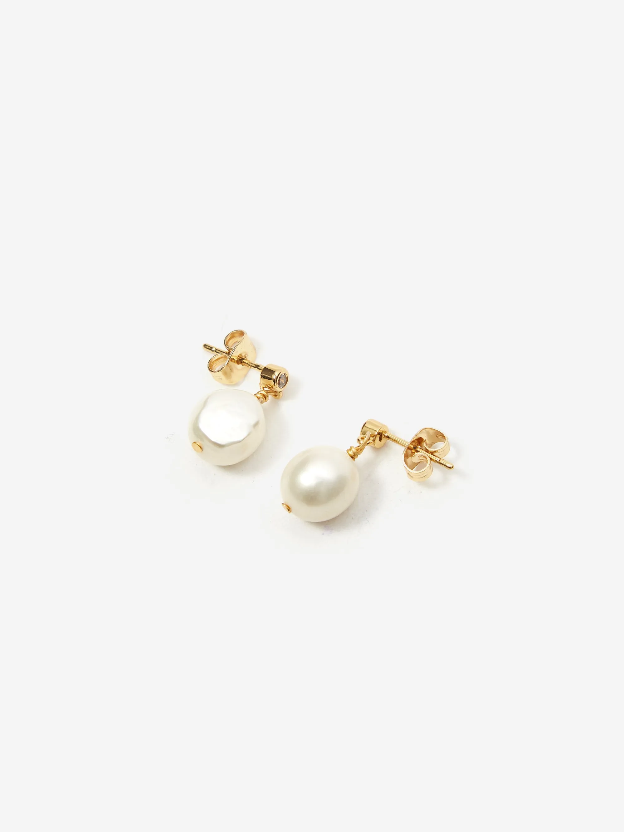 Anni Lu Pearly Earring - Gold