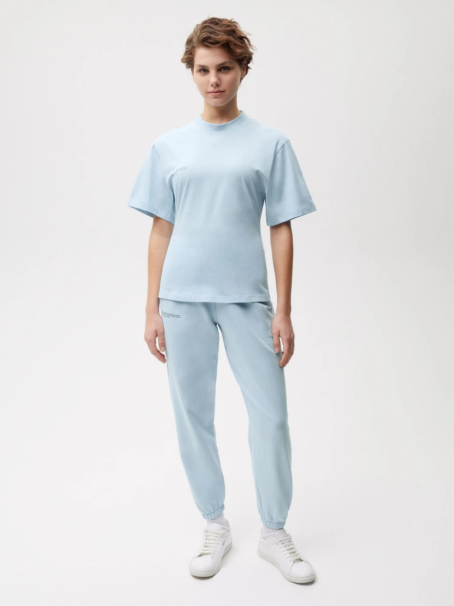 Archive PPRMINT™ Organic Cotton Wide Sleeve T-shirt—baby blue