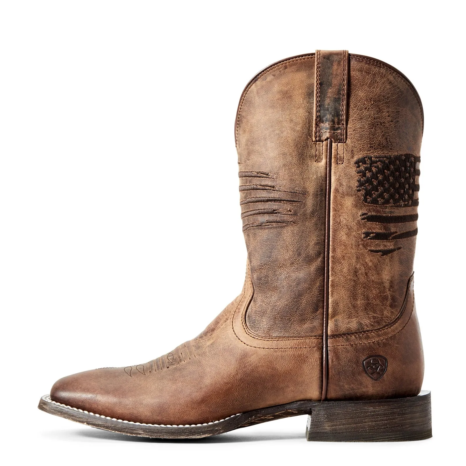 Ariat Men's Circuit Patriot Weathered Tan Boots