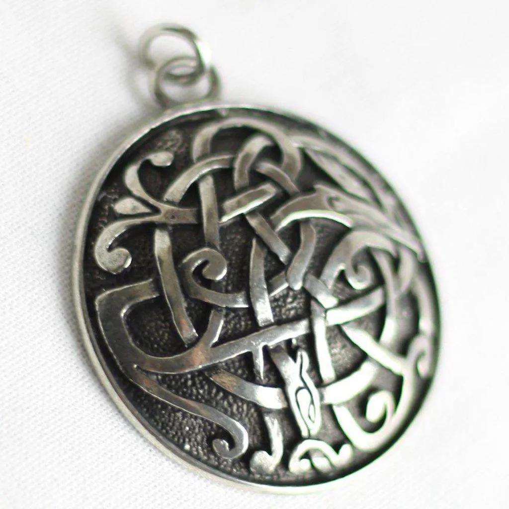 Asgard Kells serpent Beast Celtic Pendant