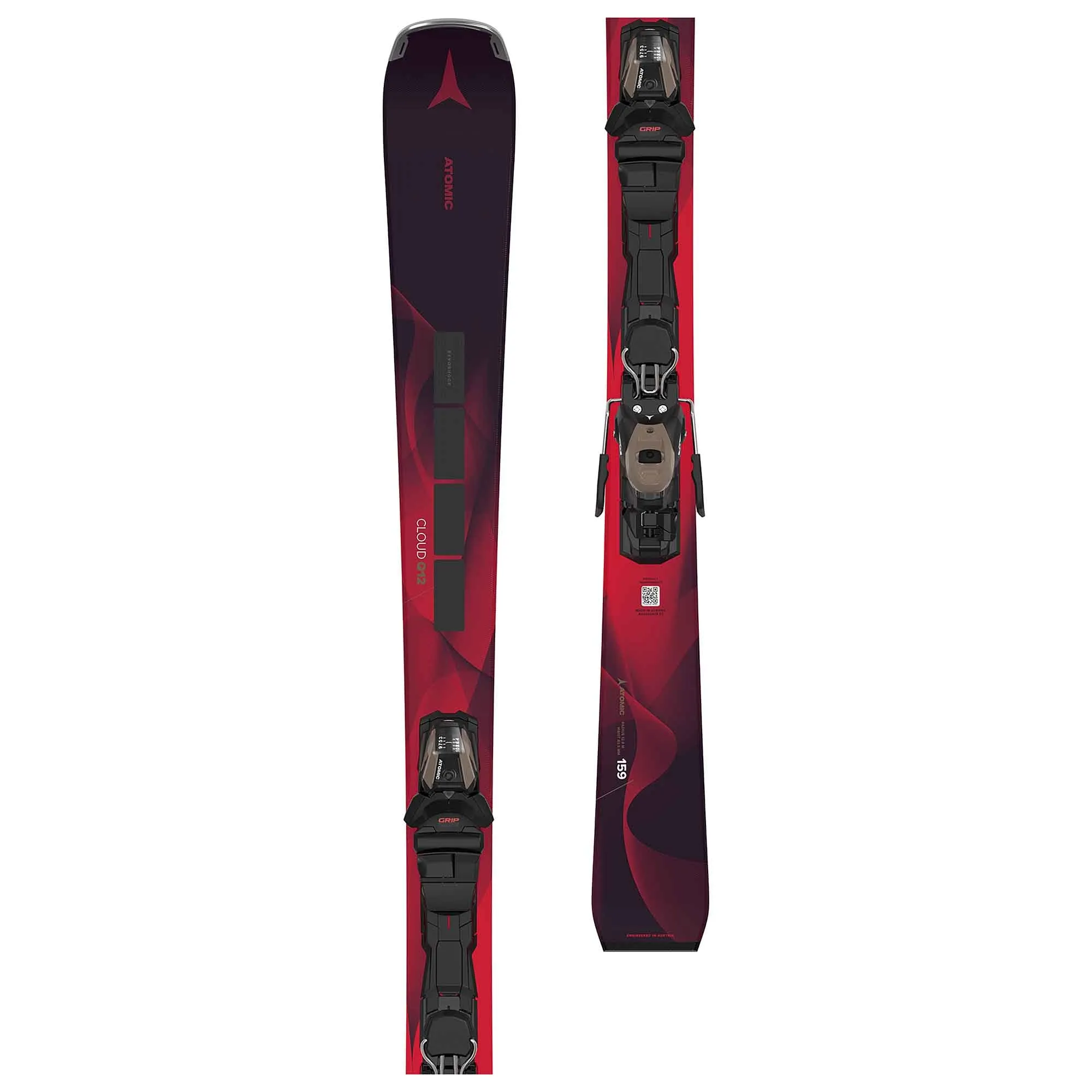 Atomic Cloud Q12 Revoshock C Womens Ski   M 10 GW Binding 2025