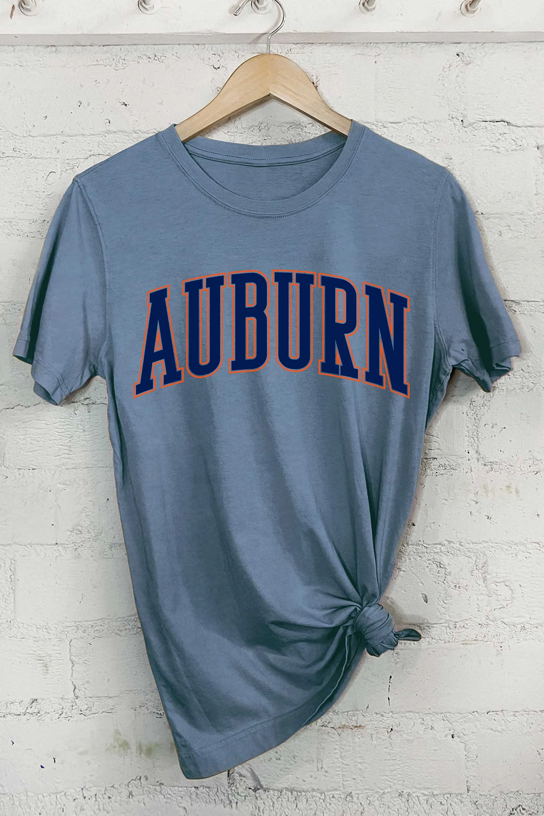 AUBURN PUFF BLUE GRAPHIC T-SHIRTS