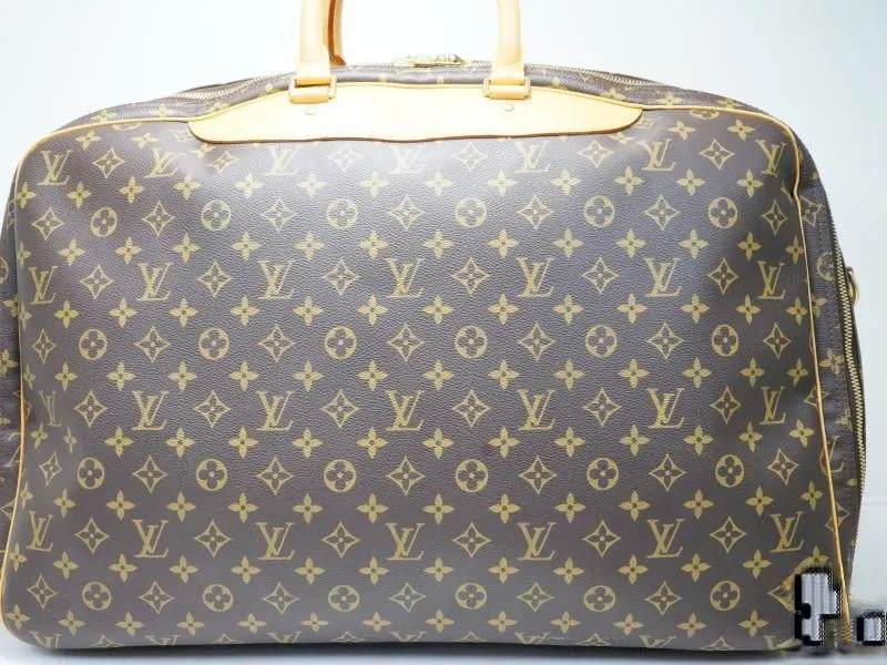 Authentic Pre-owned Louis Vuitton Monogram Alize 2 Poches 2-way Compartment Travel Bag M41392 180888