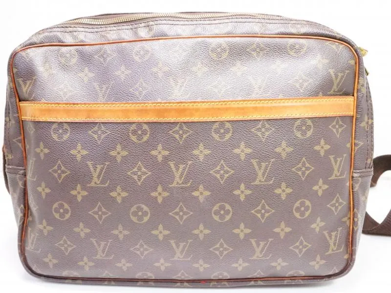 Authentic Pre-owned Louis Vuitton Monogram Reporter Gm Compartment Messenger Bag M45252 200125