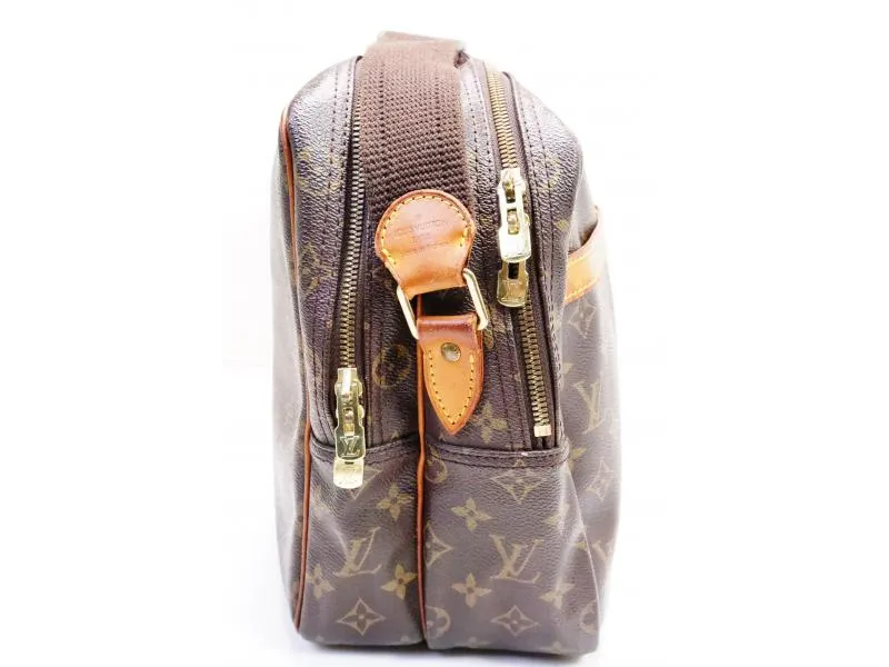 Authentic Pre-owned Louis Vuitton Monogram Reporter Gm Compartment Messenger Bag M45252 200125