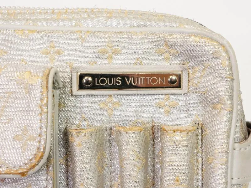 Authentic Pre-owned Louis Vuitton Monogram Shine Argent Silver Mckenna Cahin Pouch M92362 210216