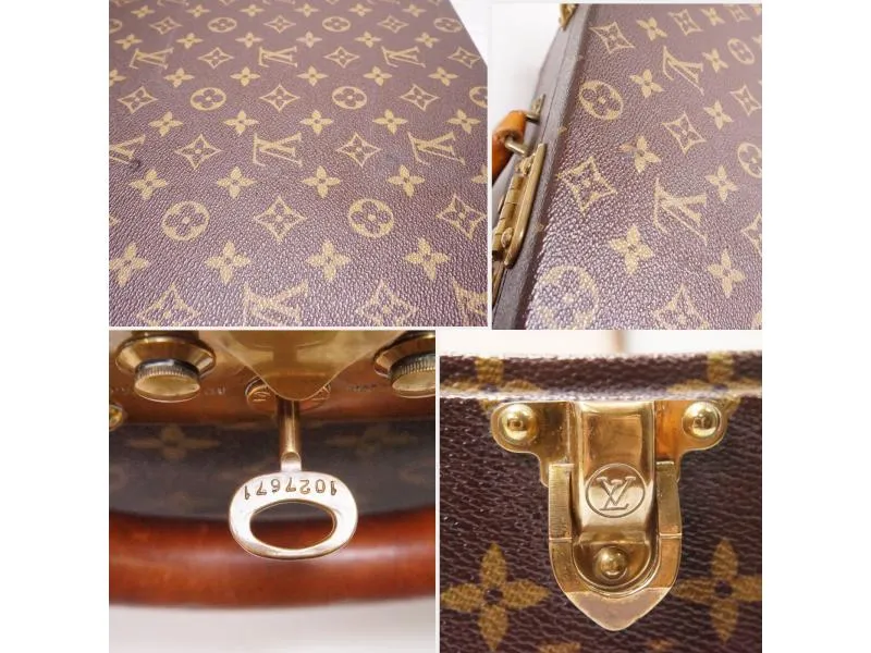 Authentic Pre-owned Louis Vuitton Vintage Monogram Cotteville45 Trunk Attache Case Bag M21423 211110