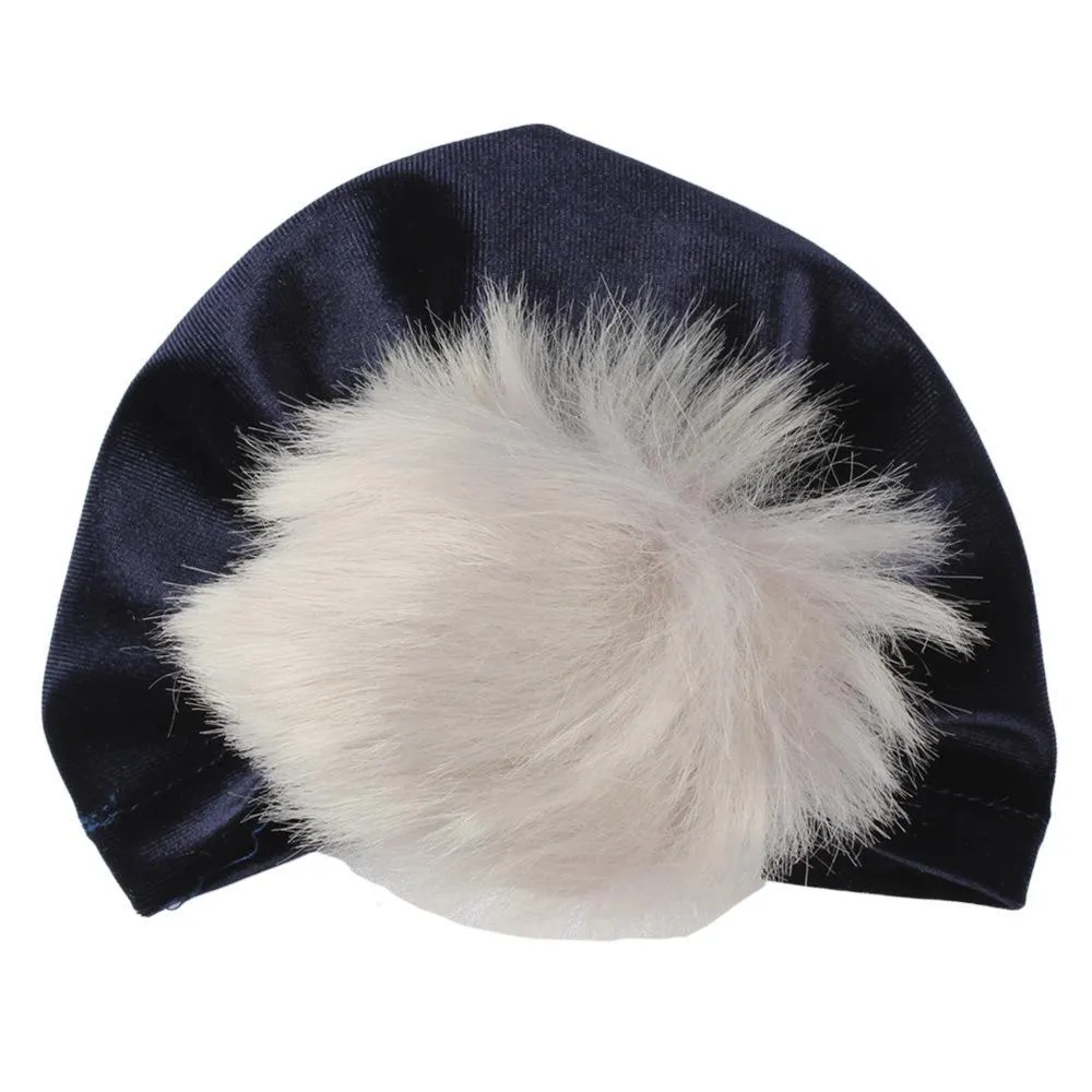 Baby Fluff Ball Hat Headband