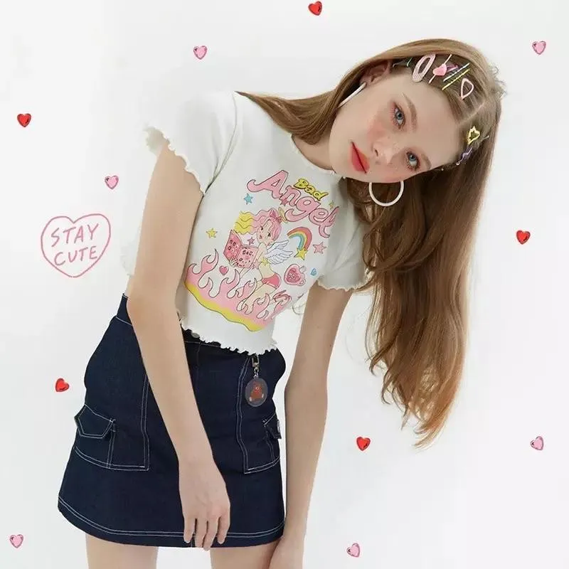 Bad angel crop top 👼💕