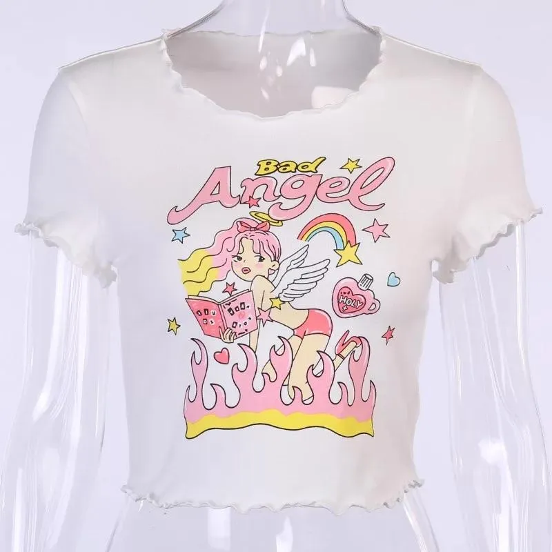 Bad angel crop top 👼💕