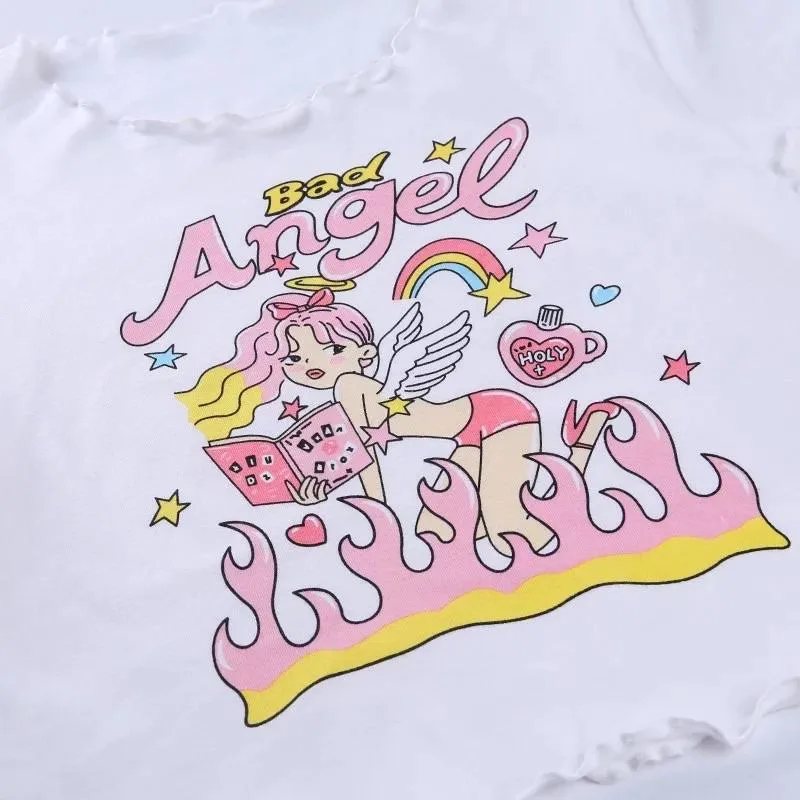 Bad angel crop top 👼💕