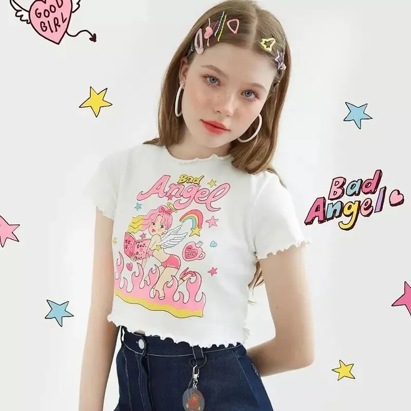 Bad angel crop top 👼💕