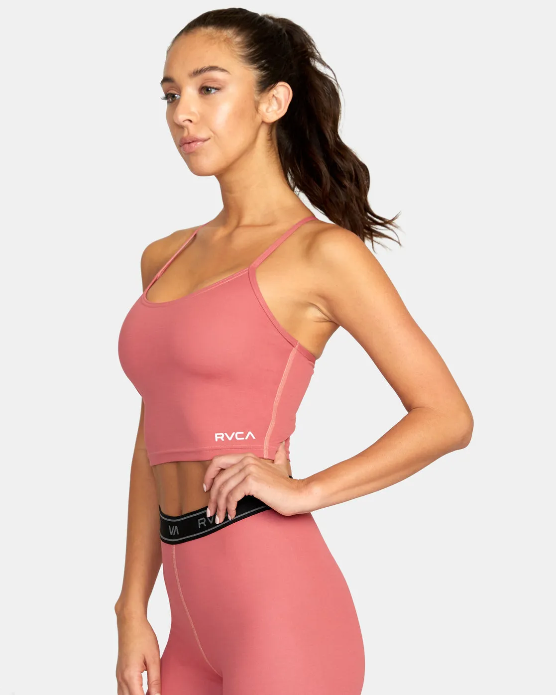 Base Tank Sports Bra - Ginger