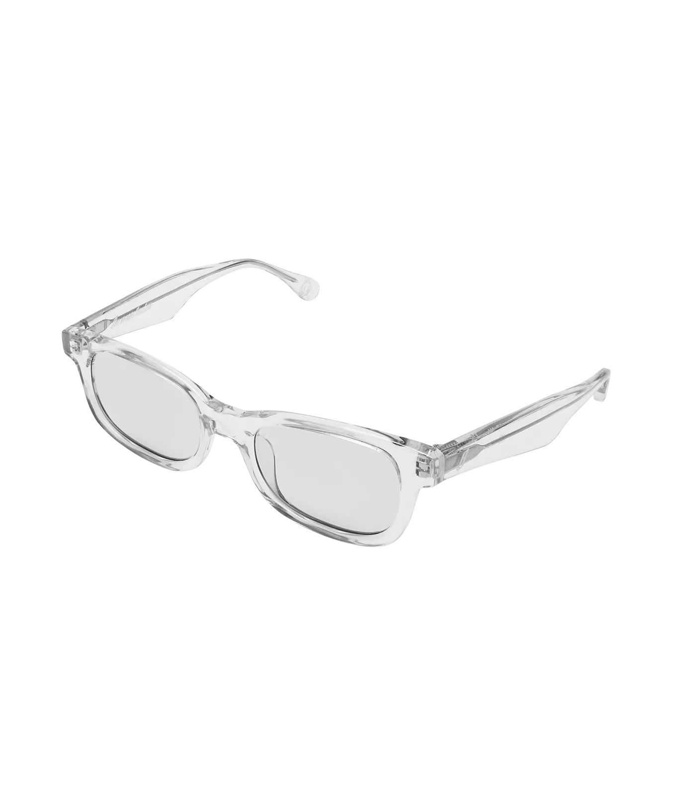 BBC LOGO SUNGLASSES - TRANSPARENT/GREY