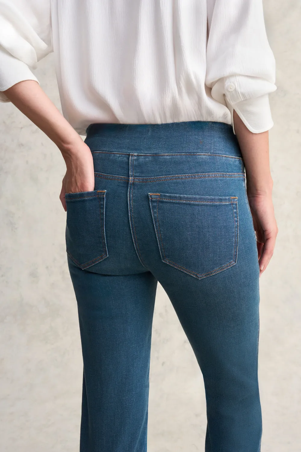 Bengajean® Straight Cashmere Feel - Denim Wash