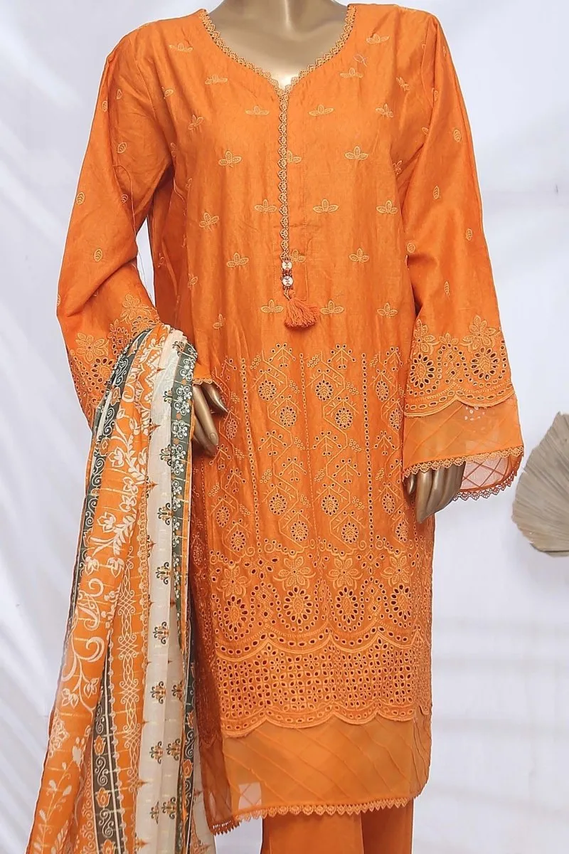 Bin Saeed Chikankari Lawn Suit BIN96