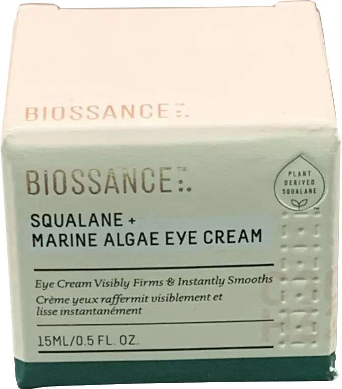 BIOSSANCE Squalane   Marine Algae Eye Cream 15ML