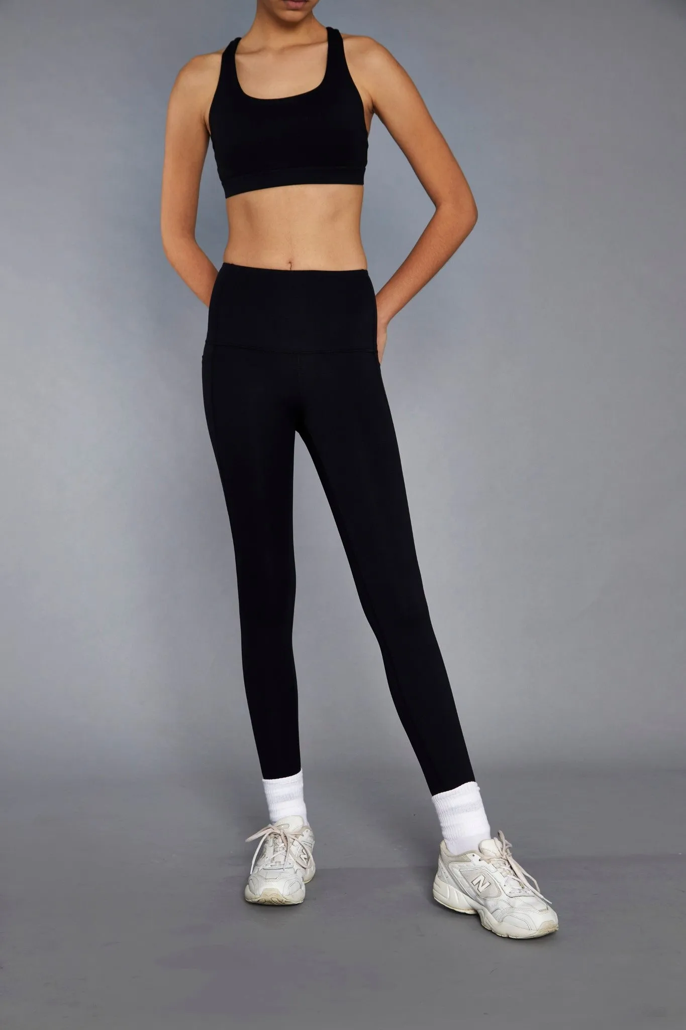 Black High Waisted Gym Leggings