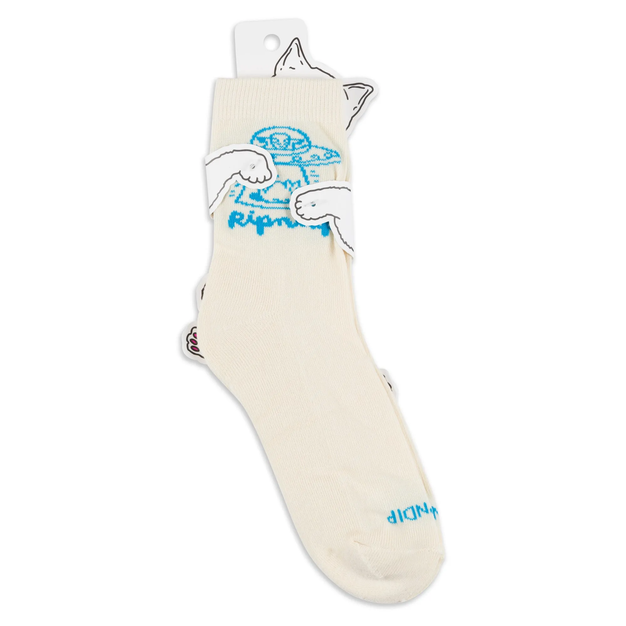 Blonded Mid Socks (Off White)