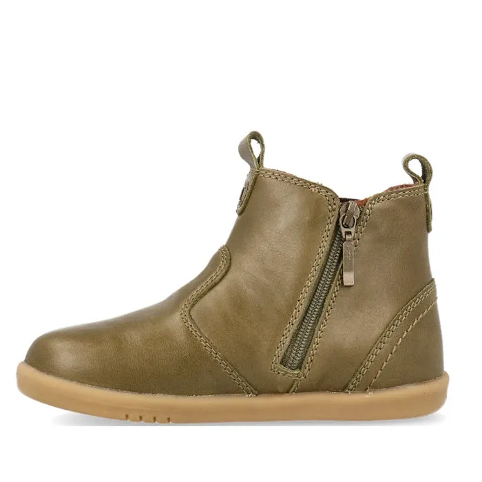 Bobux Iwalk Jodhpur Ankle Boots Olive Toffee