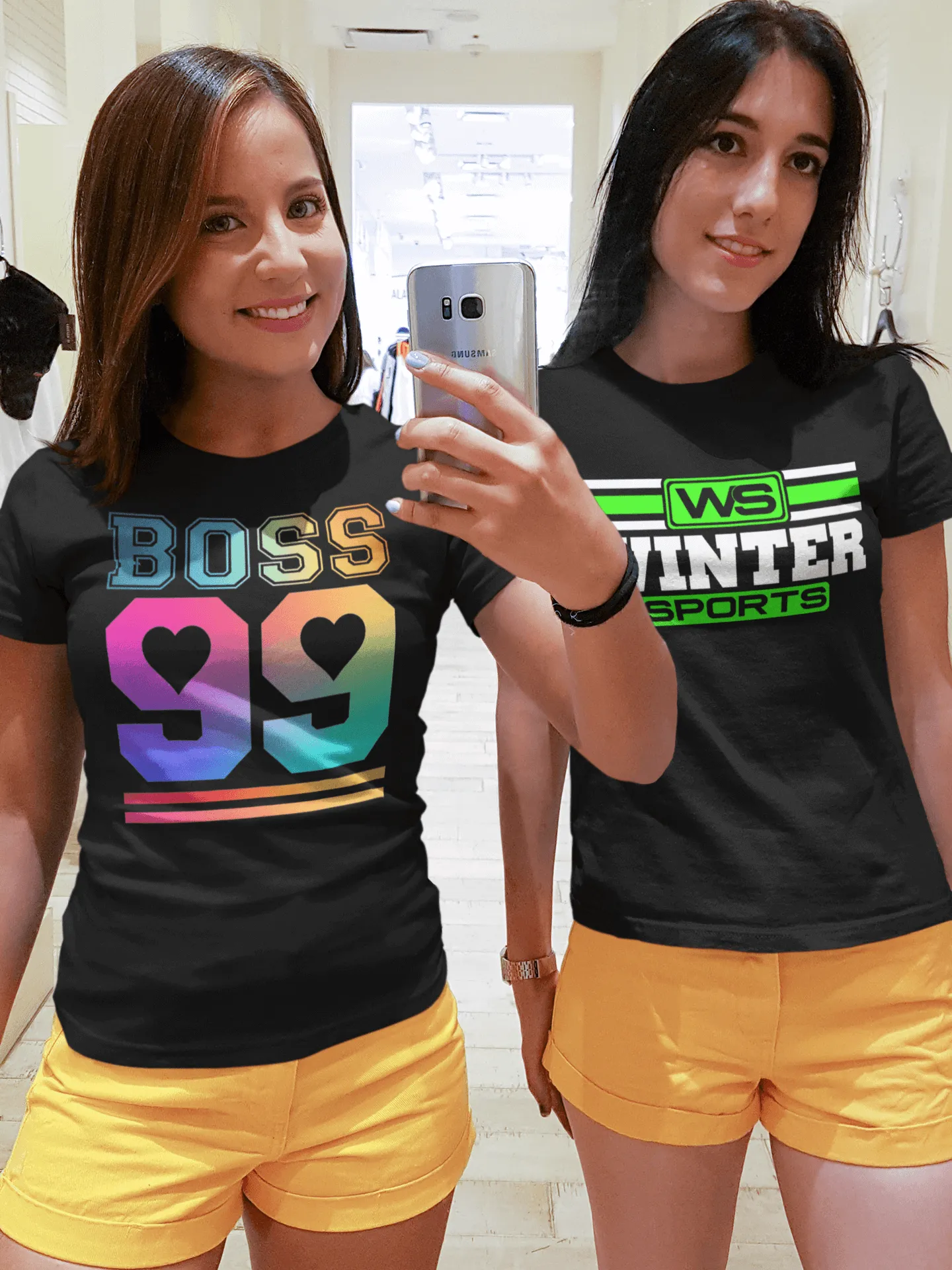 Boss 99 Color scape T-shirt Design