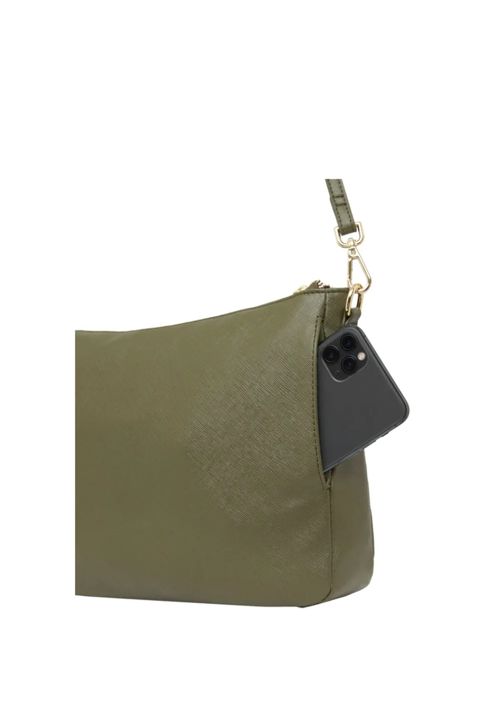 Bowery Large Shoulder Bag Khaki