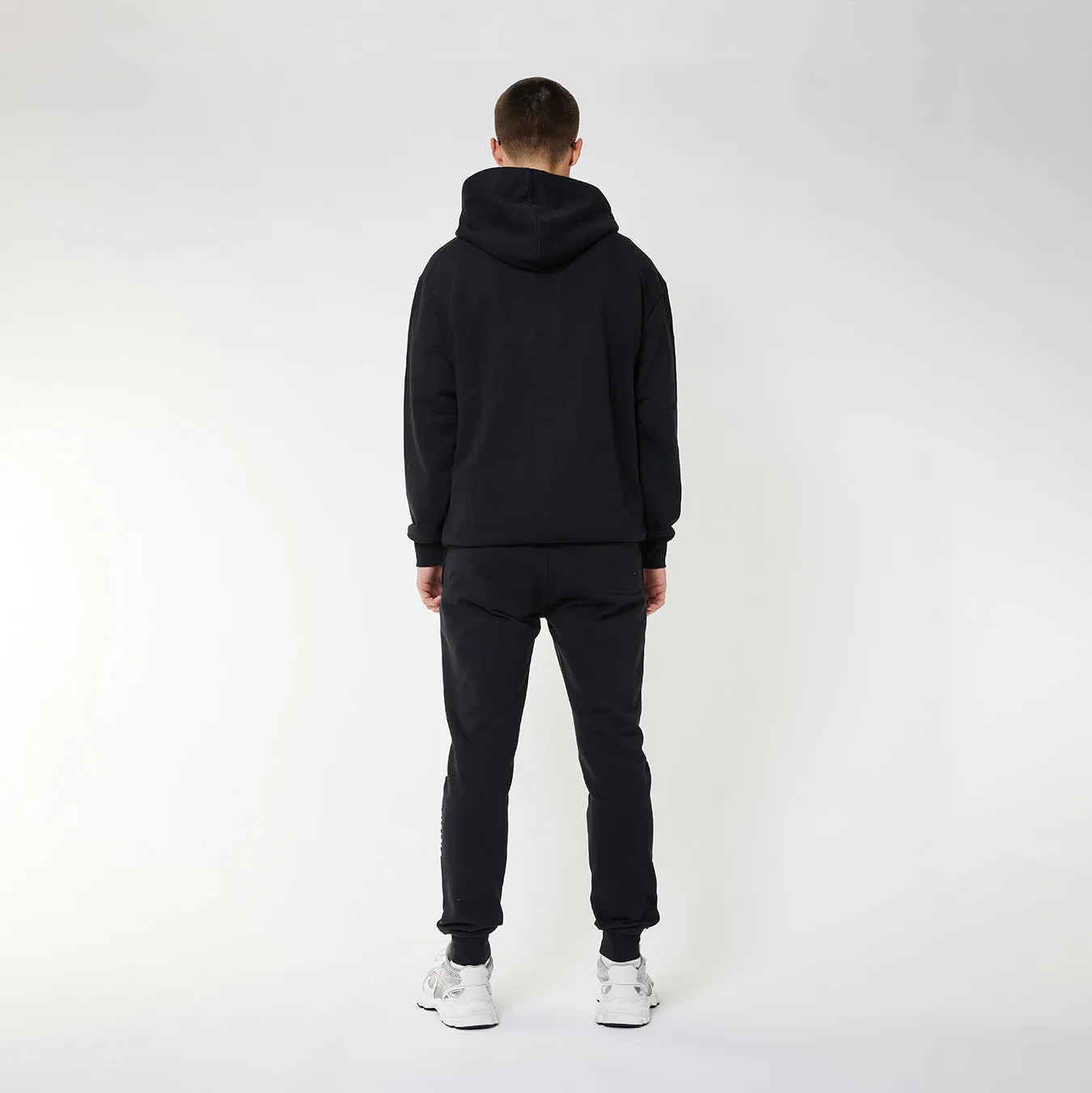 BOY WINGSPAN ZIP HOODIE - BLACK/GOLD