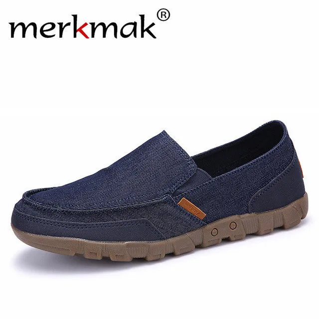 Breathable Handmade Men's Loafers Flats Shoes